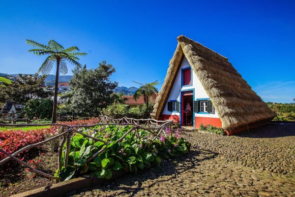 Huisje openluchtmuseum Madeira